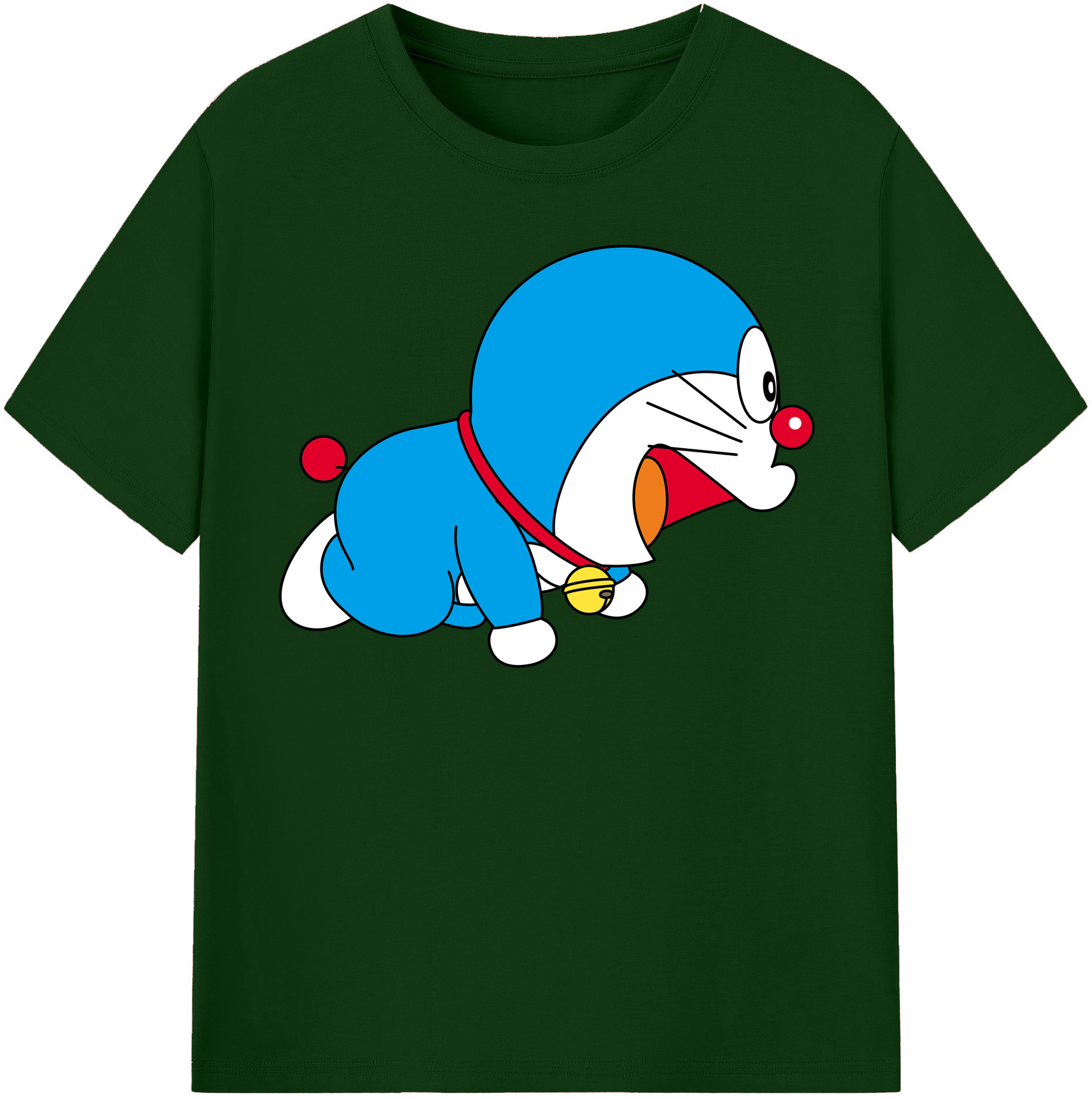 （画像用） ドラえもん Doraemon 綿100％半袖Tシャツ（フロントプリント）